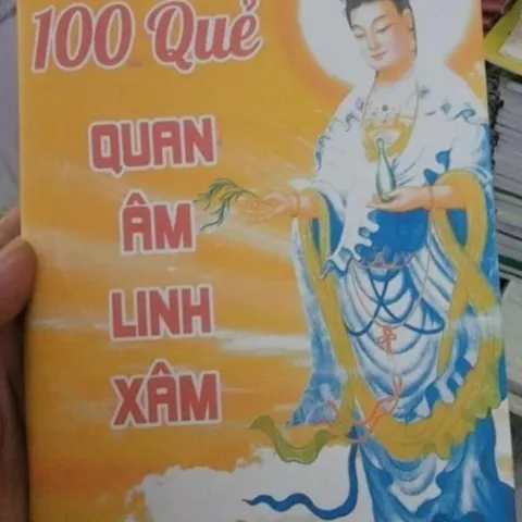 Ống xăm CAO CẤP và SÁCH Bài giải xăm Bà siêu đẹp