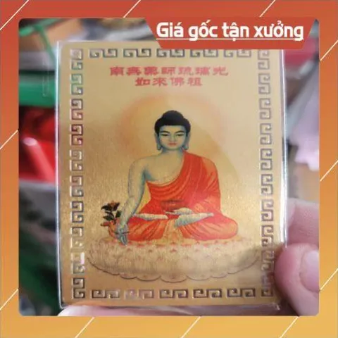 kim bài linh phù phật thích ca HÀNG CAO CẤP, có hoả tốc