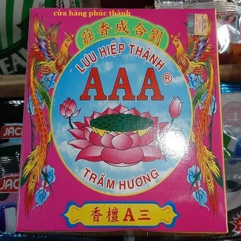 Hộp nhang khoan AAA bông sen 24h chính hiệu