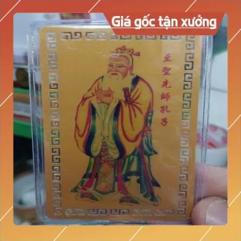kim bài linh phù khổng lão phu tử HÀNG CAO CẤP, có hoả tốc
