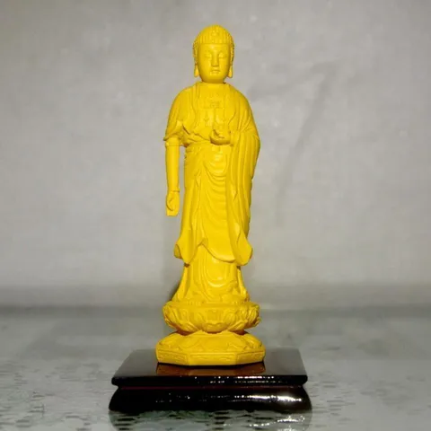 Tượng Đức Phật A Di Đà đứng cao 13cm 4 MÀU