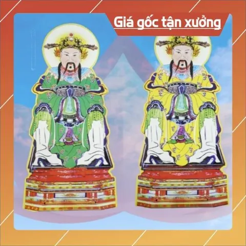 Bộ tranh cúng đàn, bày đàn 15 bức  (Tranh Ngọc Hoàng, Nam Tào, Bắc Đẩu,.. Quan Âm, Thế Chí, Di Đà..)
