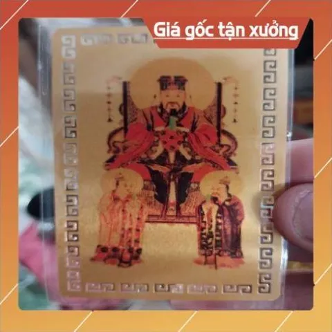 kim bài linh phù phủ văn xương đế quân HÀNG CAO CẤP, có hoả tốc
