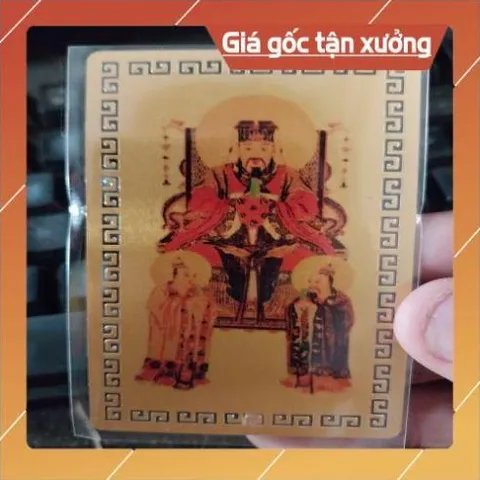 kim bài linh phù phủ văn xương đế quân HÀNG CAO CẤP, có hoả tốc