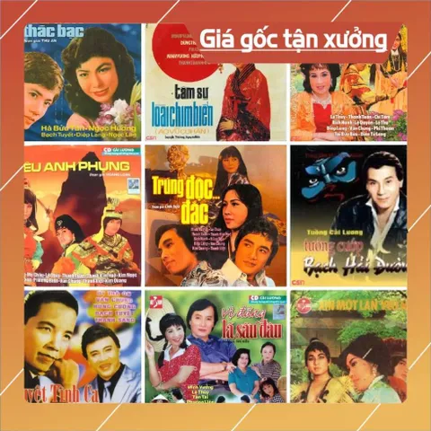 USB 64.GB : 255 Tuồng Cải Lương Xưa trước 1975 Hát trên Xe Ô tô, Đầu Đĩa CHẤT LƯỢNG CAO