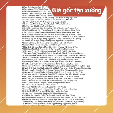 USB 64.GB : 255 Tuồng Cải Lương Xưa trước 1975 Hát trên Xe Ô tô, Đầu Đĩa CHẤT LƯỢNG CAO
