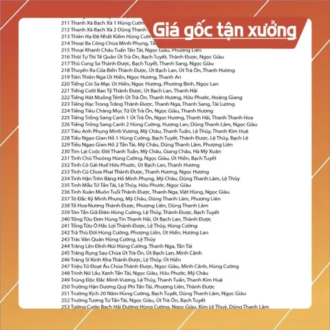 USB 64.GB : 255 Tuồng Cải Lương Xưa trước 1975 Hát trên Xe Ô tô, Đầu Đĩa CHẤT LƯỢNG CAO