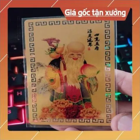 kim bài linh phù ông thọ HÀNG CAO CẤP, có hoả tốc