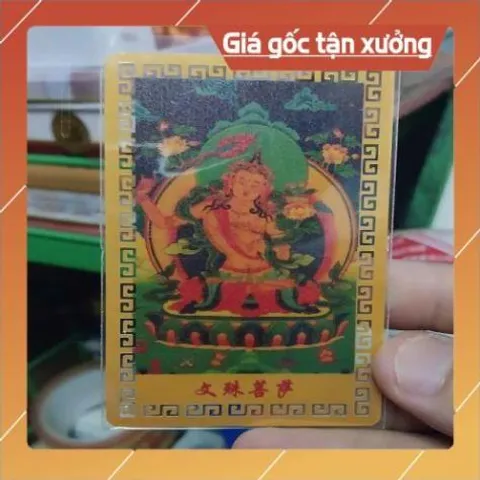 kim bài linh phù Đức Phật Di Lặc HÀNG CAO CẤP, có hoả tốc