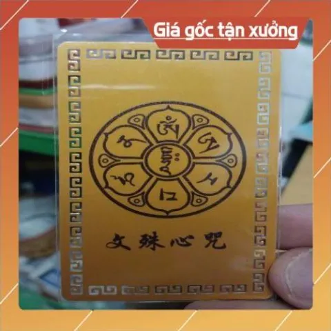kim bài linh phù Đức Phật Di Lặc HÀNG CAO CẤP, có hoả tốc