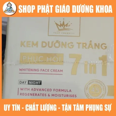 Kem Face Pháp Cosmetics 30gr dưỡng trắng phục hồi da 7 in 1 hk78
