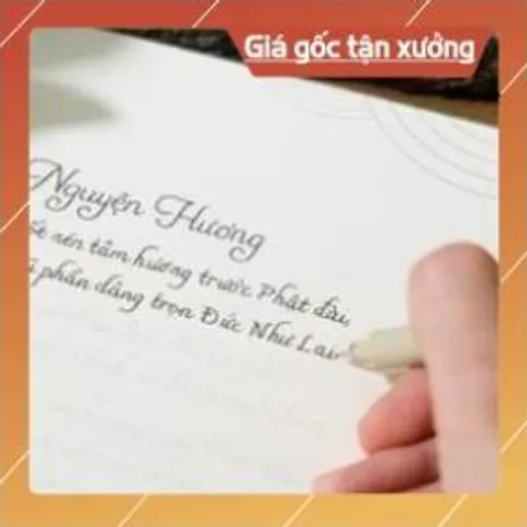 SỔ TAY Chép Kinh Địa Tạng Bổn Nguyện CHỮ MỜ KHỔ LỚN A4 HOẶC A5 - TẶNG VIẾT