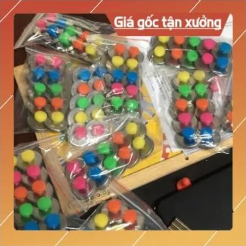 Set 10 nam châm cục đính hít bảng từ siêu chắc