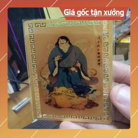 kim bài linh phù thần tài lủu hải thiềm HÀNG CAO CẤP, có hoả tốc