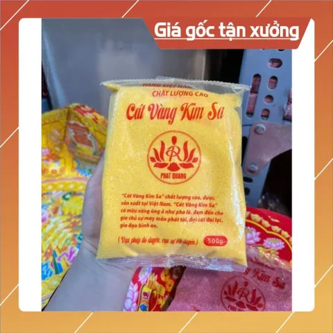 Cát vàng kim sa CAO CẤP để bát hương  , tăng vượng khí , thu hút tài lộc , cải thiện phong thủy...