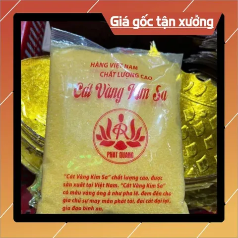 Cát vàng kim sa CAO CẤP để bát hương  , tăng vượng khí , thu hút tài lộc , cải thiện phong thủy...
