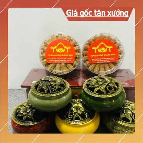 Nhang Nụ Trầm, Nụ Quế Xông Nhà hộp 50 Nụ. có hoả tốc