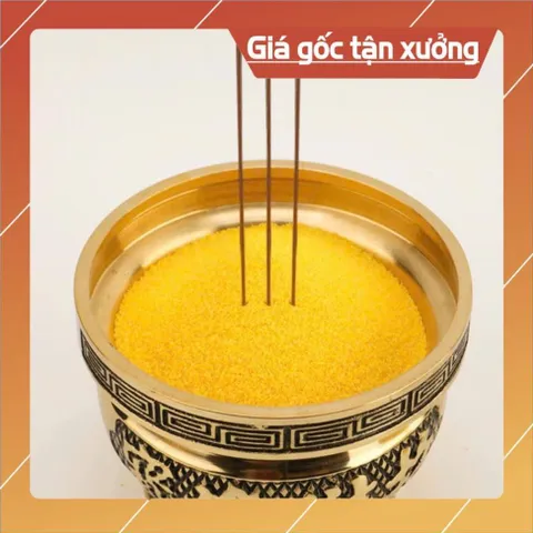 Cát vàng kim sa CAO CẤP để bát hương  , tăng vượng khí , thu hút tài lộc , cải thiện phong thủy...