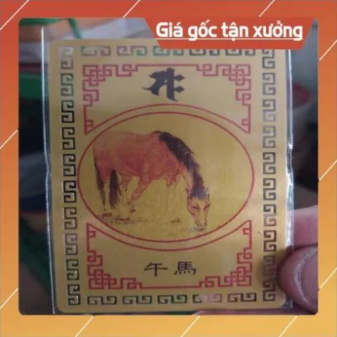 kim bài linh phù con giáp tuổi ngọ HÀNG CAO CẤP, có hoả tốc