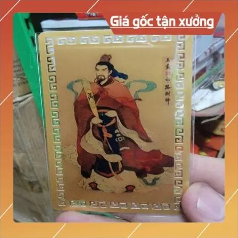 kim bài linh phù thần tài vương hợi HÀNG CAO CẤP, có hoả tốc
