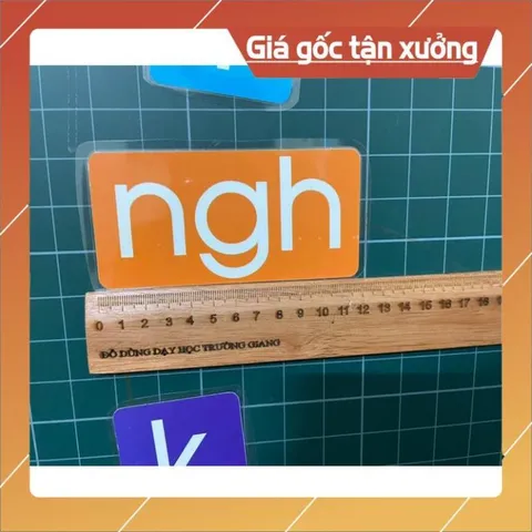 Set chữ cái nam châm ép plastic gắn bảng tiếng việt ĐẸP