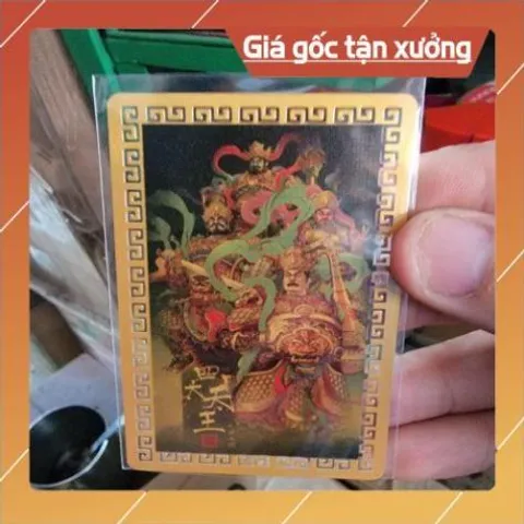 kim bài linh phù tứ đại thiên vương HÀNG CAO CẤP, có hoả tốc