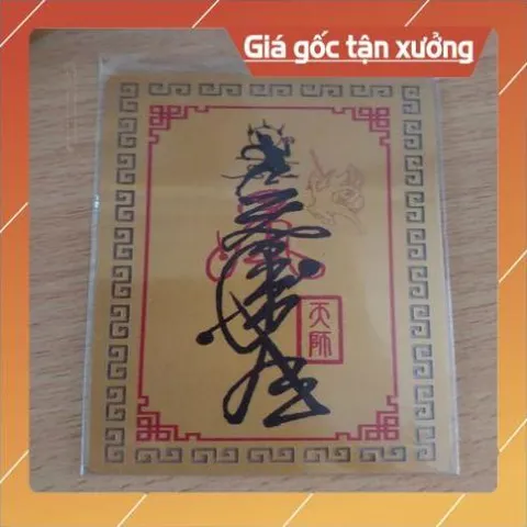 kim bài linh phù ngũ quỉ HÀNG CAO CẤP, có hoả tốc
