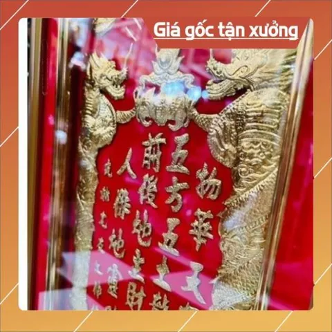 BÀI VỊ ÔNG ĐỊA THẦN TÀI - BÀI VỊ TÀI ĐỊA CHỮ NỔI DÁT VÀNG CAO CẤP