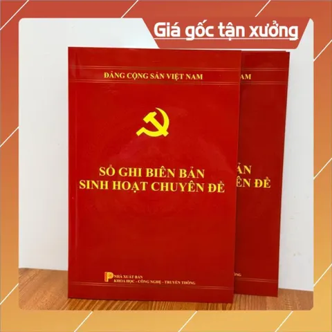 SỔ GHI BIÊN BẢN SINH HOẠT CHUYÊN ĐỀ có hoả tốc