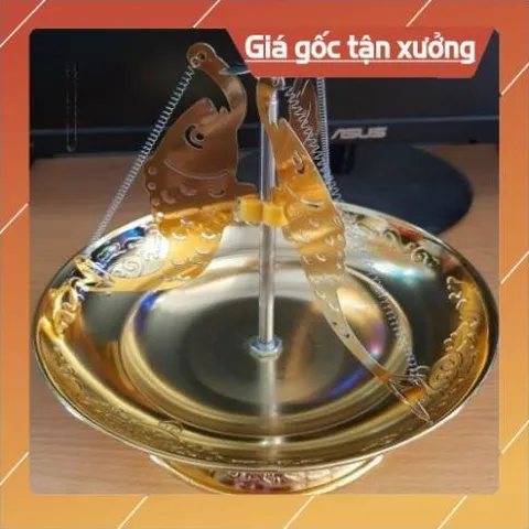 Khay cắm nhang khoan vàng