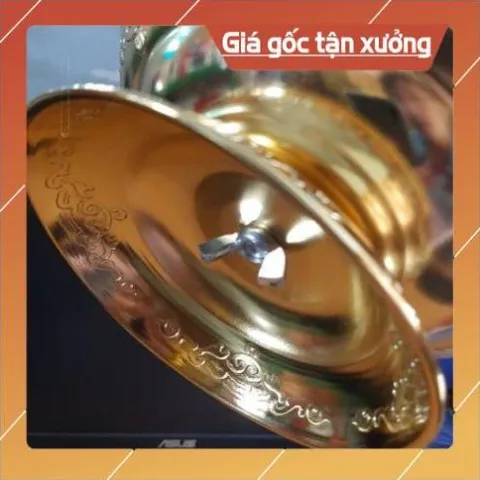 Khay cắm nhang khoan vàng