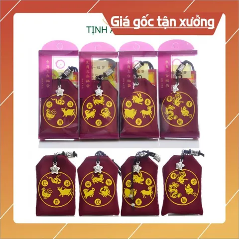 Túi tam tai 2026, 2027 hoá giải hoạn nạn cho các con giáp Hợi Mão Mùi, Túi giải trừ hạn tam tai