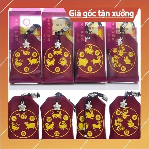 Túi tam tai 2026, 2027 hoá giải hoạn nạn cho các con giáp Hợi Mão Mùi, Túi giải trừ hạn tam tai