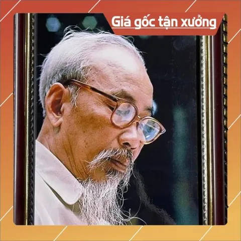 Khung Ảnh Bác Hồ nhiều mẫu nhiều cỡ cực đẹp