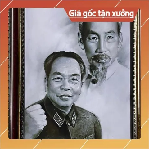 Khung Ảnh Bác Hồ nhiều mẫu nhiều cỡ cực đẹp