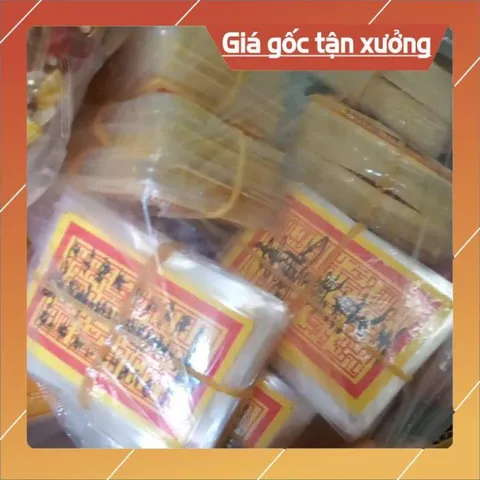 Combo 100 lá may mắn bình an ẤN TRẦN đã ép plastics
