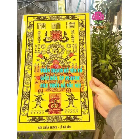 COMBO 4 PHÙ TRẤN TRẠCH 40CM  nhà cửa quán xá đất đai công ty xua đuổi tà ma linh nghiệm