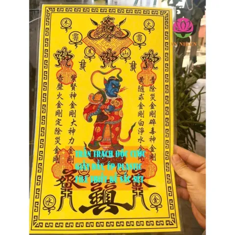 COMBO 4 PHÙ TRẤN TRẠCH 40CM  nhà cửa quán xá đất đai công ty xua đuổi tà ma linh nghiệm