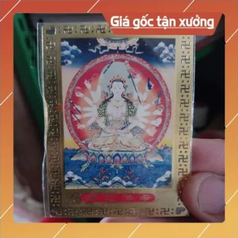 kim bài linh phù chuẩn đề phật mẫu HÀNG CAO CẤP, có hoả tốc