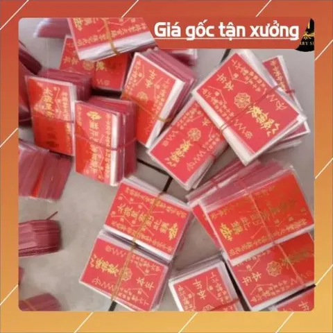 combo 100 thái tuế đỏ ép plastic bền đẹp đã phù