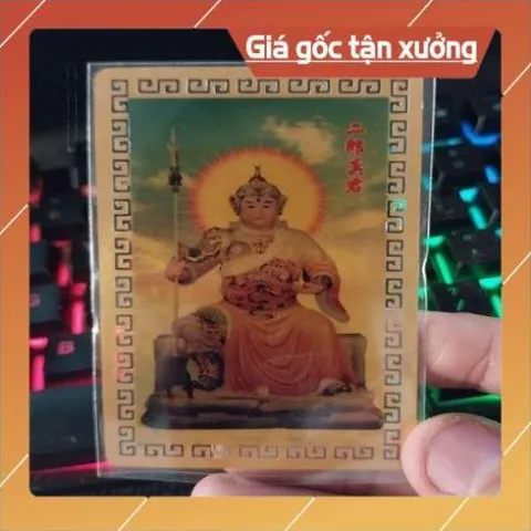 kim bài linh phù nhị lang thần dương tiễn HÀNG CAO CẤP, có hoả tốc