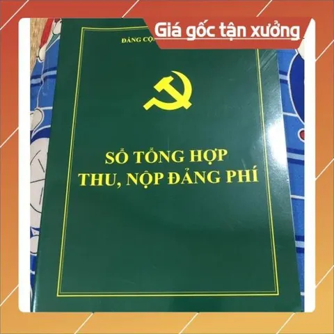 SỔ TỔNG HỢP THU NỘP ĐẢNG PHÍ có hoả tốc