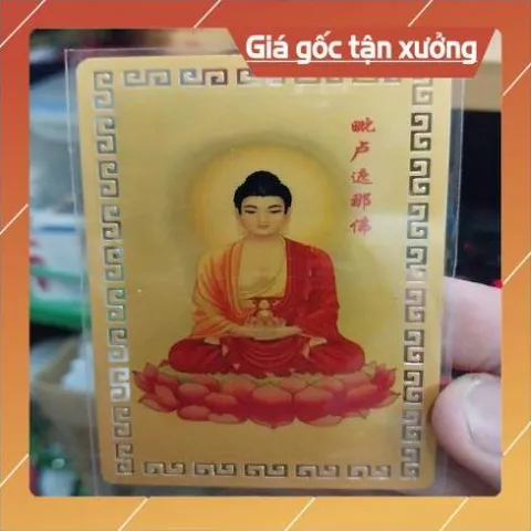 kim bài linh phù đấu chiến thắng phật HÀNG CAO CẤP, có hoả tốc