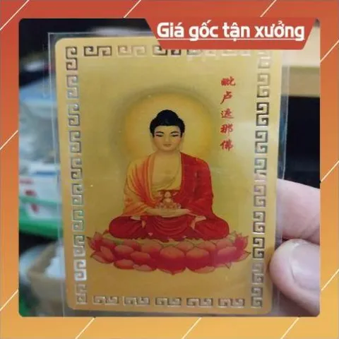 kim bài linh phù đấu chiến thắng phật HÀNG CAO CẤP, có hoả tốc