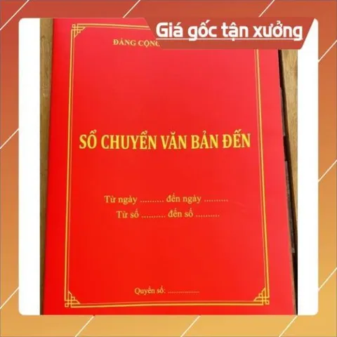 SỔ CHUYỂN VĂN BẢN ĐẾN có hoả tốc