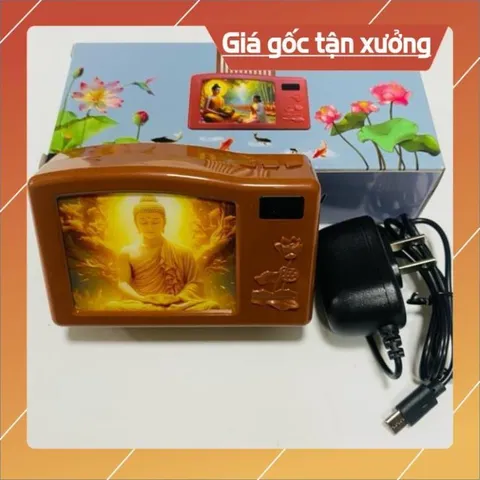 Máy Niệm Phật Mẫu Mới có kinh địa tạng và nhiều bài kinh, có khe thẻ nhớ