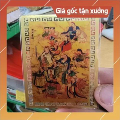kim bài linh phù thập nhị bát tú HÀNG CAO CẤP, có hoả tốc