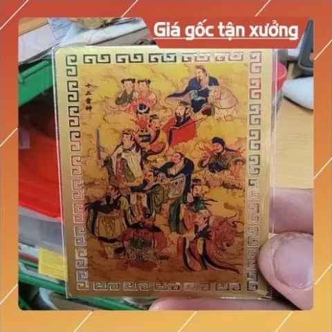 kim bài linh phù thập nhị bát tú HÀNG CAO CẤP, có hoả tốc