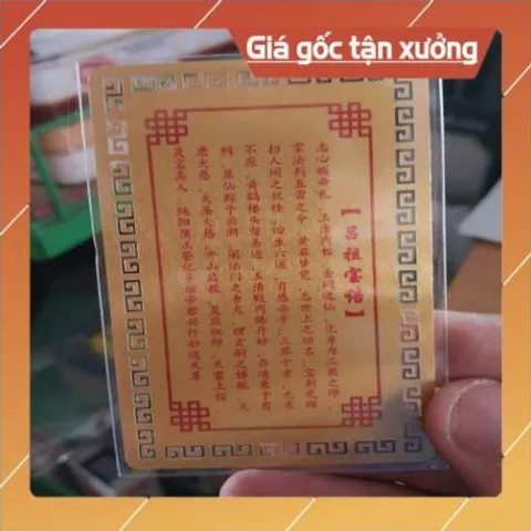 kim bài linh phù lã động tân HÀNG CAO CẤP, có hoả tốc