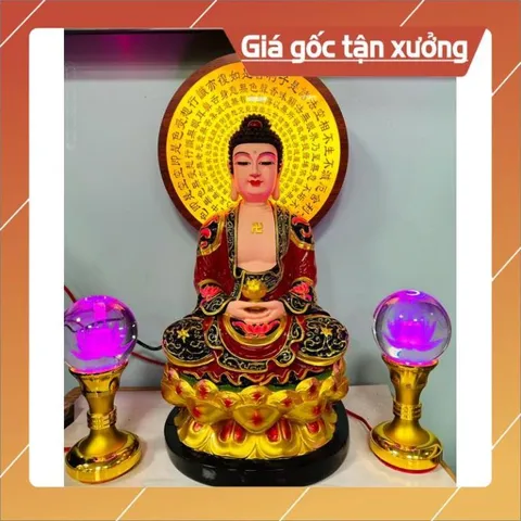 Tượng Phật ADIĐÀ chất liệu composite cao 45cm 🌼🌼 có hoả tốc